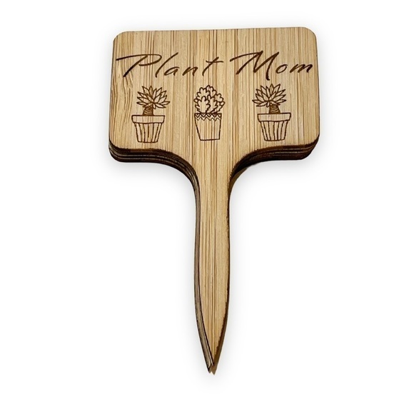 7-Pack Bamboo Engraved Funny Plant Markers - Picture 6 of 10